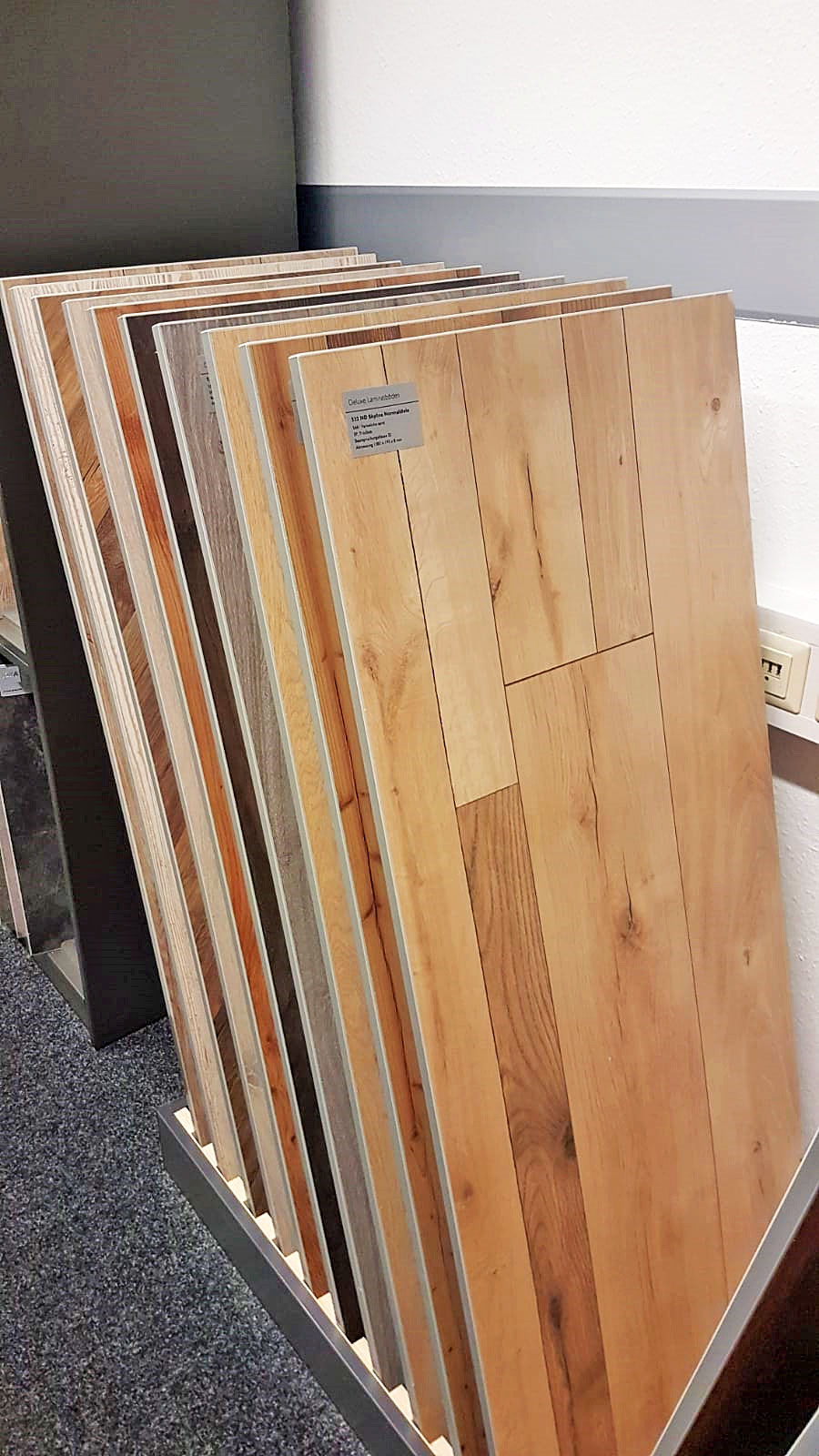 Laminat UF Bodenverlegung